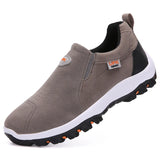 Shoes Men's Sports Casual Summer Outdoor Breathable Flat Comfort Light Cashmere Walking MartLion Grey 39 