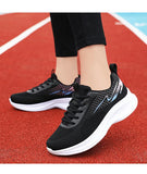 Shoes Spring Running Soft Sole Breathable Mesh Sports Shoes women MartLion   