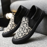 Shoes Men's Canvas Casual Spring Summer Breathable Trend Loafers Youth Street Cool Slip-on Flats Mart Lion   