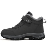 Men's Snow Boots Are Popular Winter Shoes with Waterproof and Warm Insulation, and Women's MartLion Gray 39 