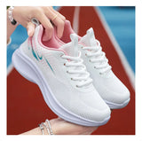 Shoes Spring Running Soft Sole Breathable Mesh Sports Shoes women MartLion   