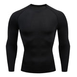 Men's T Shirt Outdoor Training Fitness Gym Jogging Running Sweatshirt Bat/-Man Compression Shirts Tight Elastic MartLion 7 XL CHINA