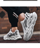 Running Shoes Men's Lightweight Breathable Summer Sneakers Non-slip Wear-resistant Sports Shoes MartLion   
