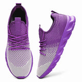Light Men's Running Shoes Breathable Sneaker Casual Antiskid and Wear-resistant Jogging Sport Mart Lion purple3 36 
