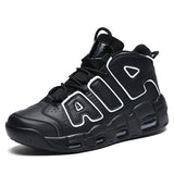 Men's Streetball Master Basketball Boots Sports Sport Shoes Running Anti-Slip Basket Trainer Sneakers 45 Gym Outdoor MartLion G618 Black 37 