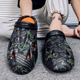 Summer Men's Slippers EVA Platform Outdoor Vacation Sandals Garden Clogs Beach Slippers Flip Flops Soft Slides Casual Shoes Mart Lion   