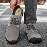 Outdoor Shoes Men Sneakers  Casual Men Shoes Suede Leather Shoe MartLion   