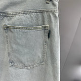 Streetwear Light Blue Baggy Jeans Man Pants Vintage Denim Trousers MartLion   