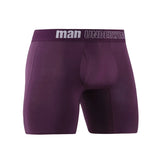 Men's Boxer Shorts Mid Waist Panty Underwear Seamless Bamboo Fiber Boxers Open Crotch Panties MartLion   