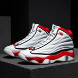 Basketball Shoes Men Sneakers Boys Basket Shoes High Top Non-slip Outdoor Sports Shoes Man Gym Athletic Shoe MartLion Red 39