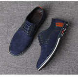 Handmade Leather Men's Casual Shoes Flat Walking Outdoor Dress Footwear Loafers Sneakers Mart Lion   