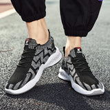 Men's Sneakers Mesh Casual Shoes Lac-up Lightweight Vulcanize Walking Sneakers Zapatillas Hombre MartLion   