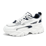 Trendy Sneaker Classic Casual Shoes Men's Walking Footwear All Season Athletic Running Non-slip MartLion WHITE 39 