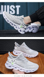 Fujeak Lightweight Breathable Running Shoes Casual Sneakers Outdoor Tide Shoes Non-slip Men's Socks Shoes MartLion   