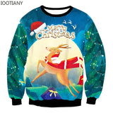 Men's Women Ugly Christmas Sweater Funny Humping Reindeer Climax Tacky Jumpers Tops Couple Holiday Party Xmas Sweatshirt MartLion SWYS071 Eur Size S 