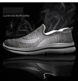 Men's Loafers Walking Flats  Breathable Sneakers Light Casual Shoes Zapatillas Hombre Mart Lion   