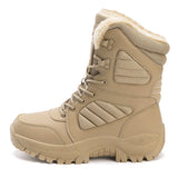 Winter Boot Men's Waterproof Ankle Boots Men Thick Plus Warm Large Snow Hiking Boots Outdoor Cotton Shoes Sneakers MartLion