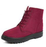 Women's Boots Snow Soft Shoes Woman Platform Ladies Shoes Casual Mid Women's High Boots Flat Winter Girls Boots MartLion