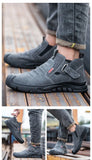 Insulation 6kv Welding Shoes Men's Work with steel toe anti spark Protective anti slip boots work MartLion   