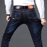 Summer  Clothing Slim Men Casual Jeans Man Oversize Denim Pants Trousers Baggy Stretch Jeans MartLion   