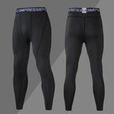 Gym Mens Fitness Running Sport Pants Athletics Tight Leggings Joggings Skinny Yoga Compression Trousers Sweatpants Dry Fit