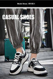 Trendy Vulcanized Shoes Breathable Sneakers Outdoor Running Casual Non-slip Men's MartLion   
