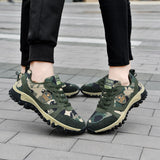Hiking Shoes Woman Sneakers Men's Sports Unisex Canvas Camouflage Field Female Footwear Couples Running Walking Mart Lion   