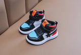 Autumn Winter Children Board Shoes Baby Soft Warm Sports Boys Girls Cotton Kids Mid-top Running MartLion   