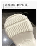 Thick Bottom Height Increase Women Cotton Slippers Padded Anti-skid Snow Boots Warm Lightweight Casual Shoes MartLion   