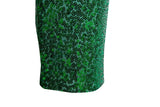 Men's Luxurious Sequin Suit Jacket Green Silver Bar KTV Stage Dress Coat blazers MartLion   