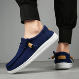 Men Casual Shoes Slip on Canvas Loafers Walking Flats for Man MartLion   