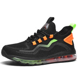 Full Air Cushion Men's Sneakers Atmospheric Designer Luxury Tennis Sport Running Casual Basketball Shoes MartLion 6959 Black Green Ora 48 