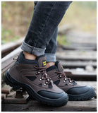 Indestructible Shoes Steel Toe Boots Anti Puncture Oil Resistant Wear-resistant Protective Anti-smash Safety Men's MartLion   