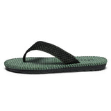 Golden Sapling Flip Flops Summer Beach Shoes Men's Classics Casual Slippers Beach Slippers Retro Flip Flops MartLion Green 42 