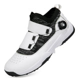 Shoes Spikeless Men's Golf Wears Outdoor Comfortable Walking Footwears Anti Slip Athletic Sneakers MartLion Bai 36 