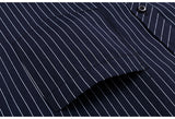 Men's Classic Standard-fit Plaid/striped Social Office Dress Shirt Single Patch Pocket Long Sleeve Formal Basic Mart Lion   