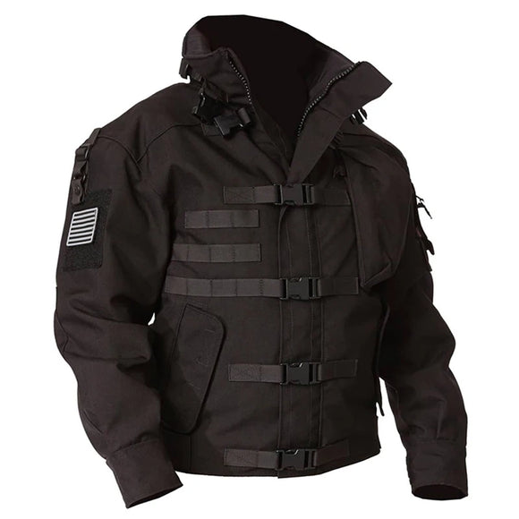  Military Tactical Jacket Men's Waterproof Wear-resistant Multi-pocket Bomber Jackets Outdoor Hiking Windproof Coat MartLion - Mart Lion