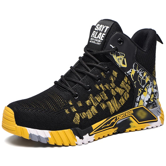 Safety Shoes For Men's Work Safety Boots Anti Impact And Puncture Work Sports Shoes MartLion