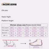  Plaid Classic Casual High Heels Pattern Embossed Shoes In Autumn and Winter Pumps Women Shoes MartLion - Mart Lion