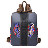 Women Backpack Nylon Ladies Shoulder Backpacks Large Capacity Bags Female Laptop Backpack Sac Mart Lion B  