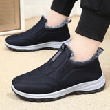 Winter Shoes Mens Snow Boots Thick Fur Non-slip Sneakers Male Cotton Ankle Boots Lightweight Outdoor Hiking Warm Walking Shoes MartLion