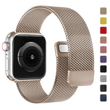 Strap For Apple watch Band 44mm 45mm 41mm 49mm 42mm 40mm 45mm Milanese Loop bracelet correa iwatch series 9 7 8 4 5 6 SE Ultra2 MartLion   