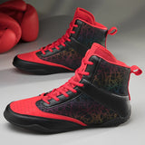 Wrestling Shoes Men's Women Boxing Sneakers Breathable Flighting Luxury Boxing Footwears MartLion   