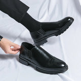 Men's  Large Dress Shoes Slip-on Plus Size Office Formal Shoes for Male Wedding Party Casual Male Shoe MartLion   