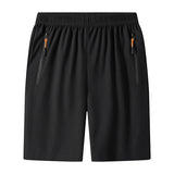 Gym Shorts Men's pants sports cotton 5 Inch Quick Dry With Liner Training Running Short 2 in 1 Gym MartLion K6858-Orange M Pack of 1