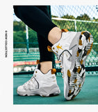 Men's Basketball Shoes Women's Unisex Breathable Tennis Training Mart Lion   