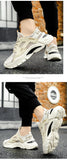 Men's Casual Shoes Mesh Footwear Breathable Running Sneakers Outdoor Non-slip Tide MartLion   