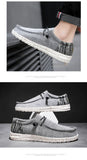 Lightweight Men's Canvas Casual Shoes Slip-on Footwear Office Dress Loafers Lazy Outdoor Sneakers Mart Lion   