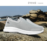 Mesh Men's Shoes Summer Lightweight Sneakers Casual Walking Breathable Men's Loafers Zapatillas Hombre MartLion   