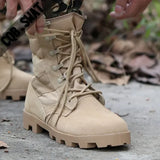 Men Outdoor Training Combat Hunting Boots Men Breathable Camouflage Desert Safety Shoes Wear-resistant Hiking Shoes MartLion